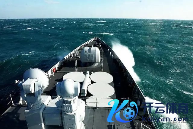 ▲作艨艟艇向盘算海域高速活泼