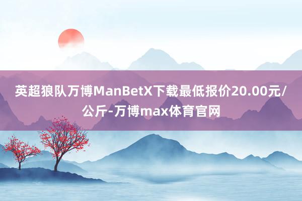 英超狼队万博ManBetX下载最低报价20.00元/公斤-万博max体育官网