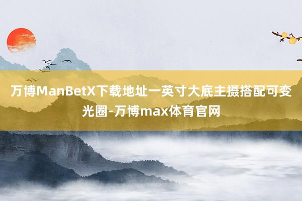 万博ManBetX下载地址一英寸大底主摄搭配可变光圈-万博max体育官网
